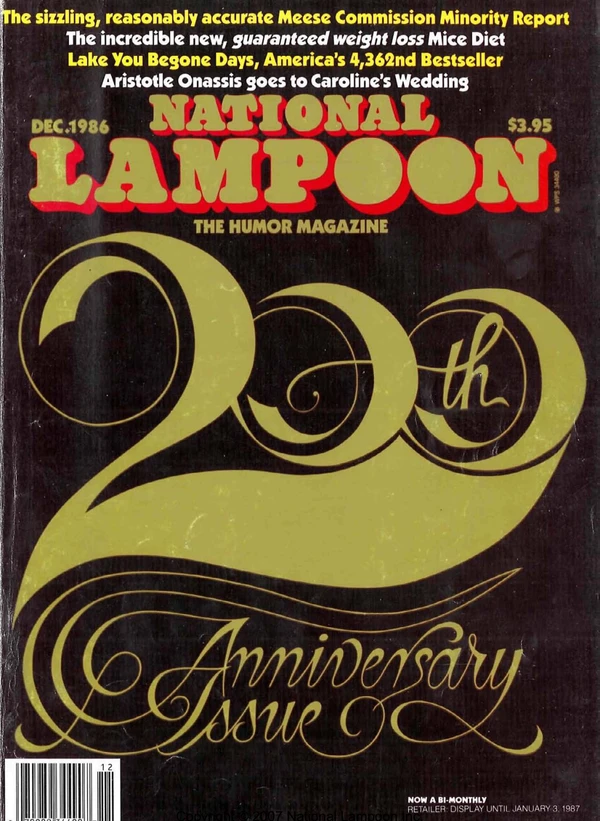 NATLAMP - 1986 Cover