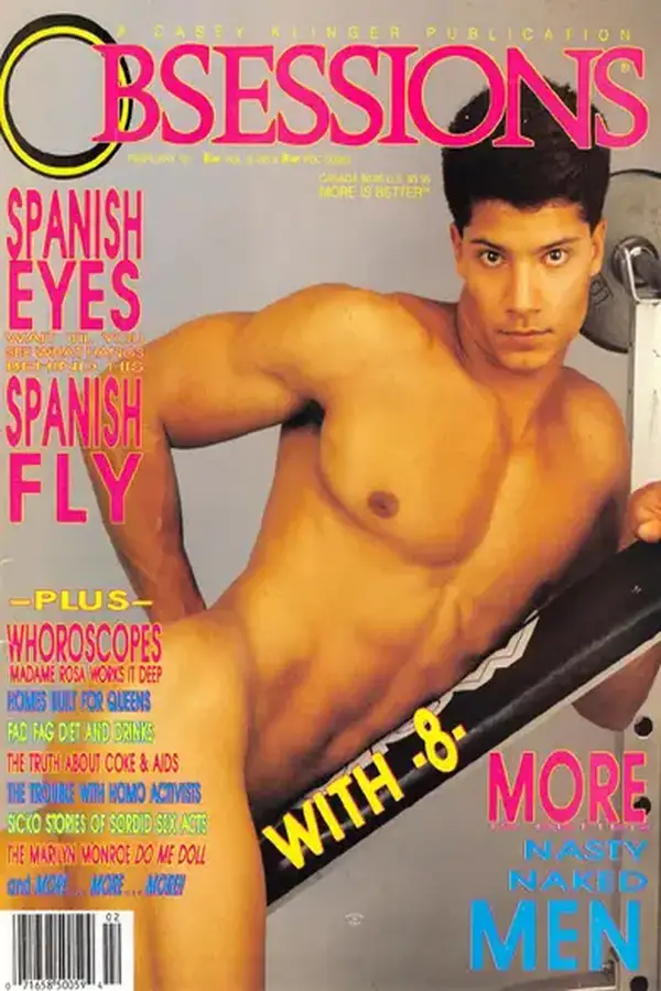 OBSESS - February 1991 Cover