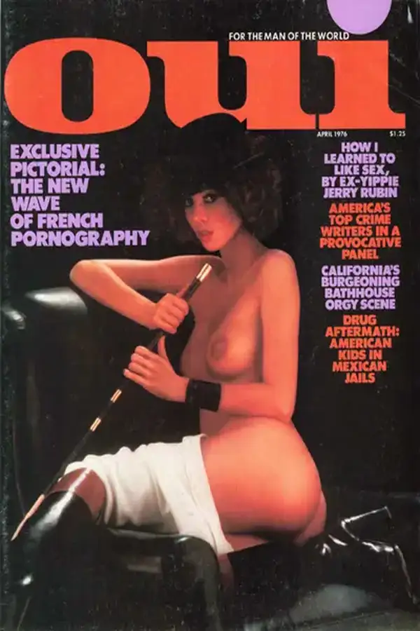 Oui April 1976 Cover