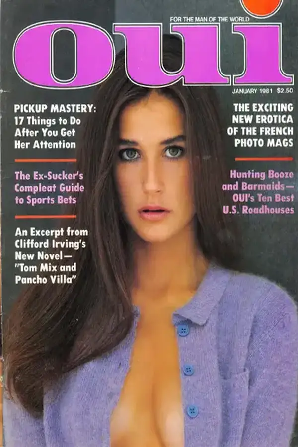 Oui January 1981 Cover