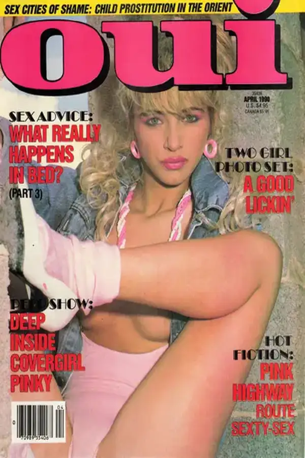 Oui April 1990 Cover