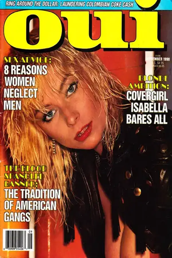 Oui September 1990 Cover