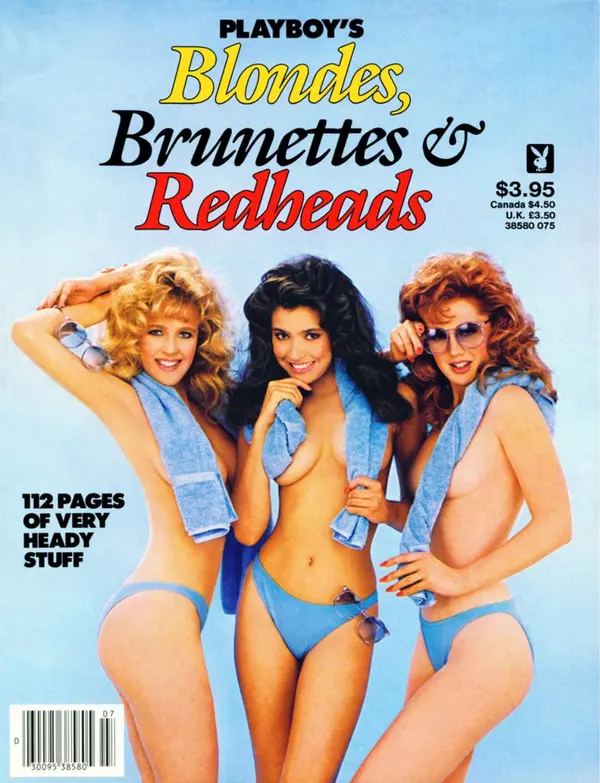 Playboy's Blondes, Brunettes, Redheads # 1 (1985) Cover