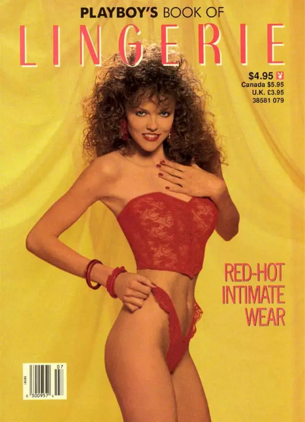Playboy's Lingerie # 8, July/August 1989 Cover