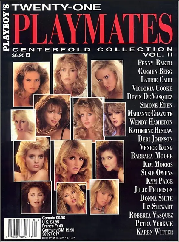 Playboy's Twenty-One Playmates # 2 (1997) Cover