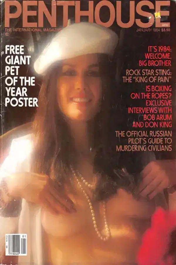 Penthouse January 1984 Cover