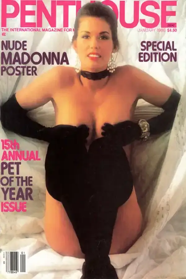Penthouse January 1986 Cover
