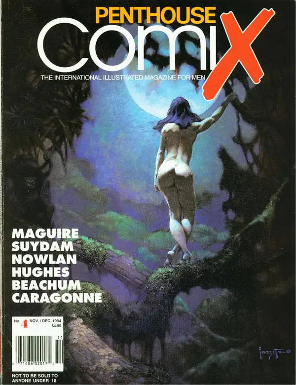 Penthouse Comix # 4, November/December 1994 Cover