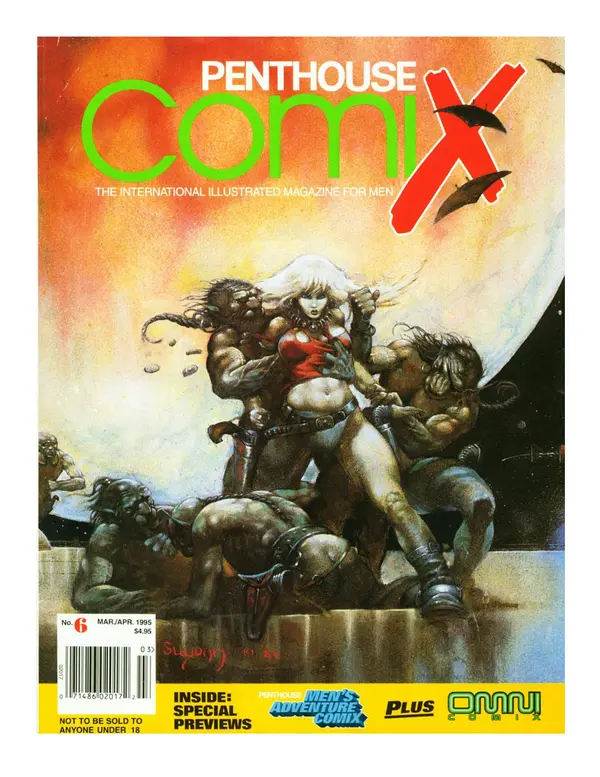 Penthouse Comix # 6 - Mar/Apr 1995 Cover