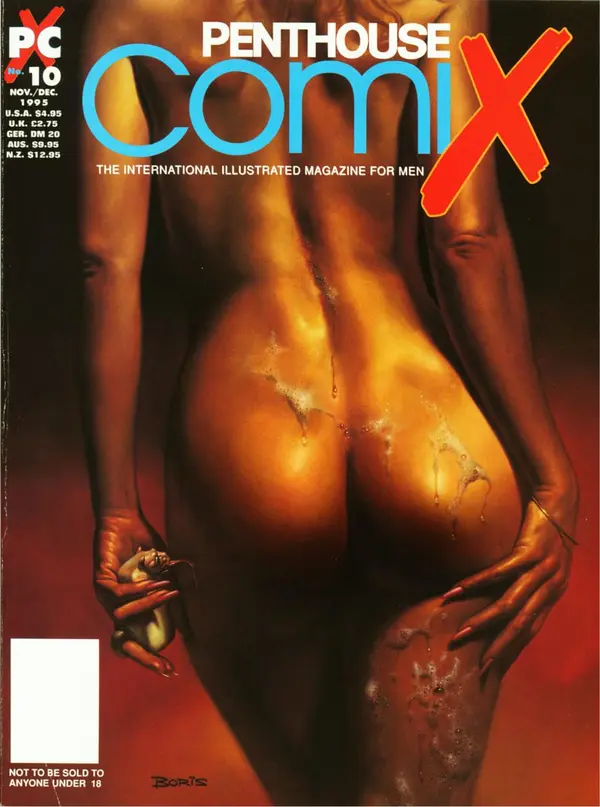 Penthouse Comix # 10 - Nov/Dec 1995 Cover