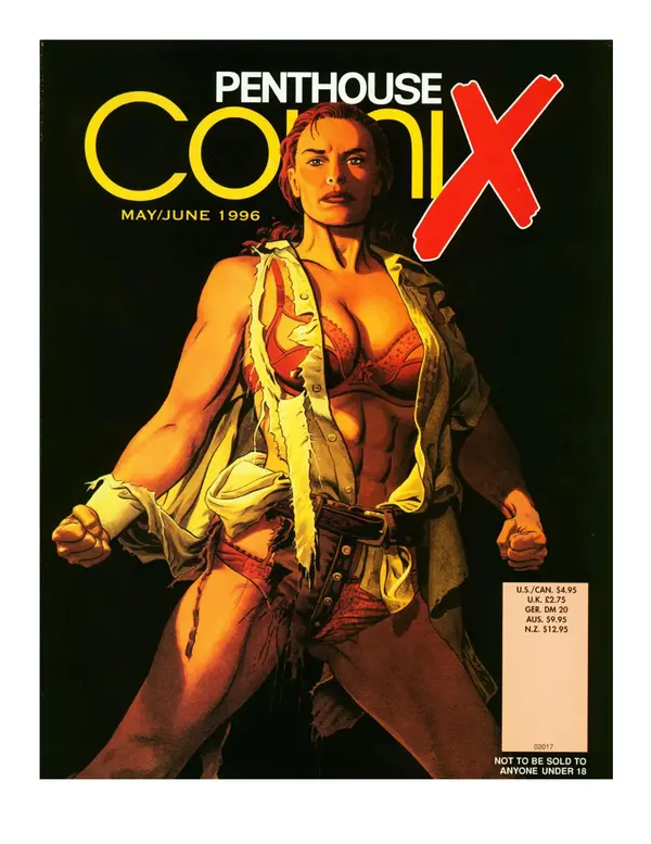 Penthouse Comix # 13, May/June 1996 Cover