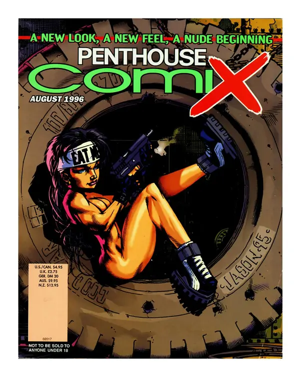 Penthouse Comix # 14 - August 1996 Cover
