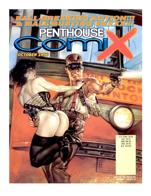 Penthouse Comix # 16 - October 1996 Cover