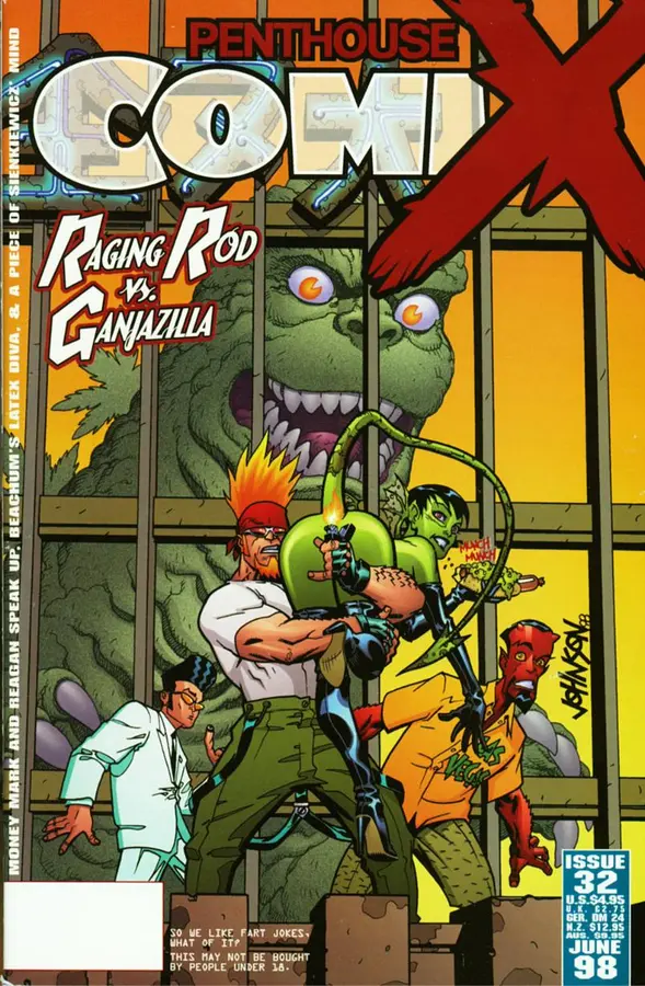 PENTCOMIX - Issue 32 Cover