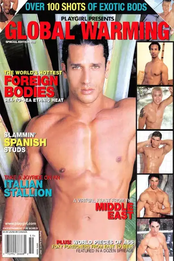 Playgirl Special # 59, Vol. 3 # 6 - Global Warming Cover