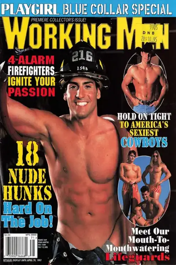 Playgirl Special # 71, Working Men Cover