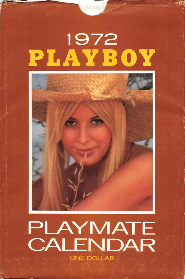 PLAYBOYCAL - January 1972 Cover