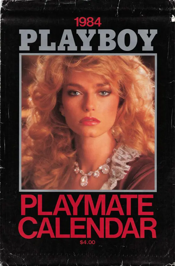 Playboy Playmate Wall Calendar 1984 Cover