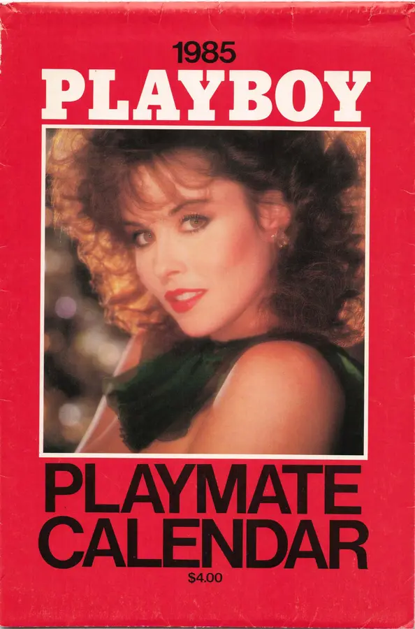 Playboy Playmate Wall Calendar 1985 Cover