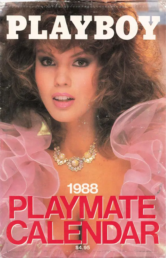 Playboy Playmate Wall Calendar 1988 Cover