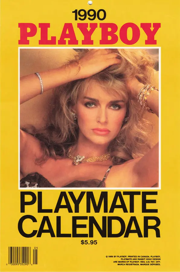 Playboy Playmate Wall Calendar 1990 Cover