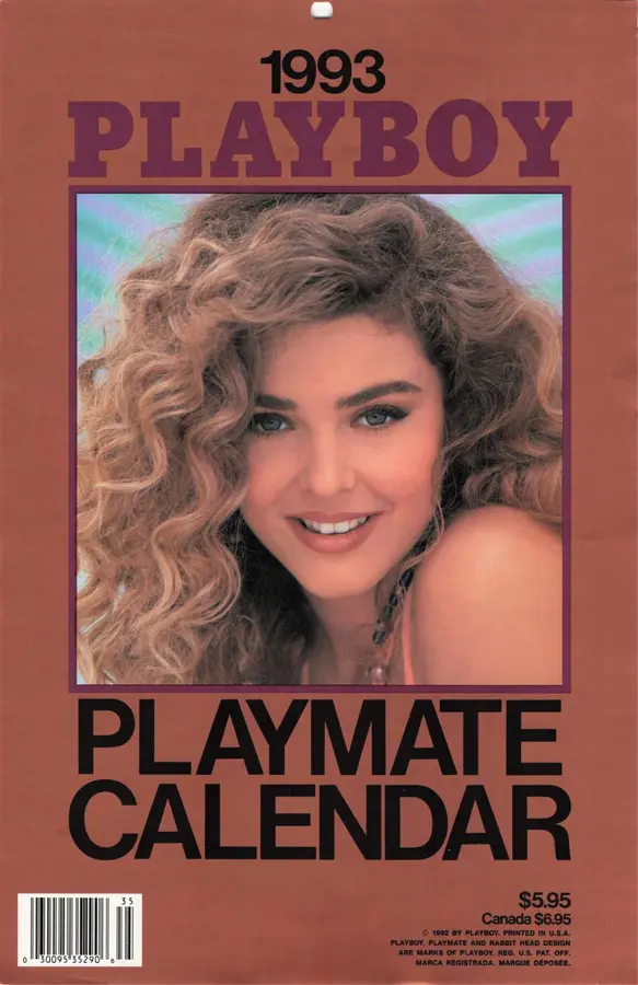 Playboy Playmate Wall Calendar 1993 Cover