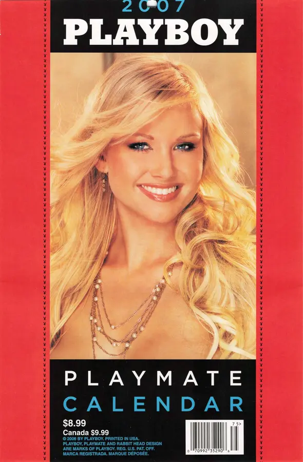 Playboy Playmate Wall Calendar 2007 Cover