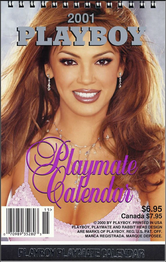 PLAYBOYCAL - 2001 Cover