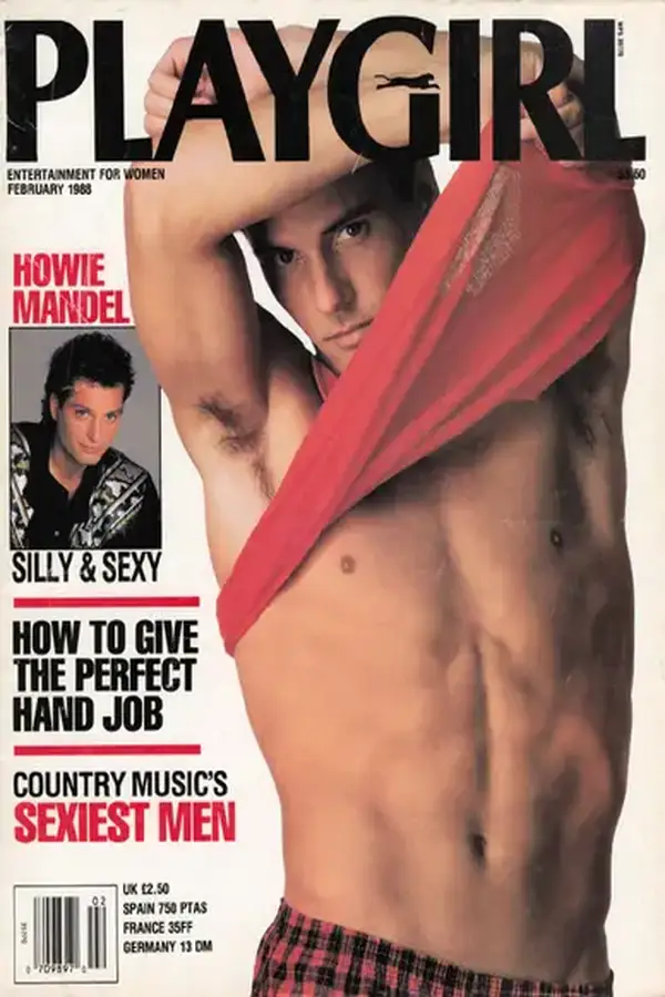 Playgirl February 1988 Cover