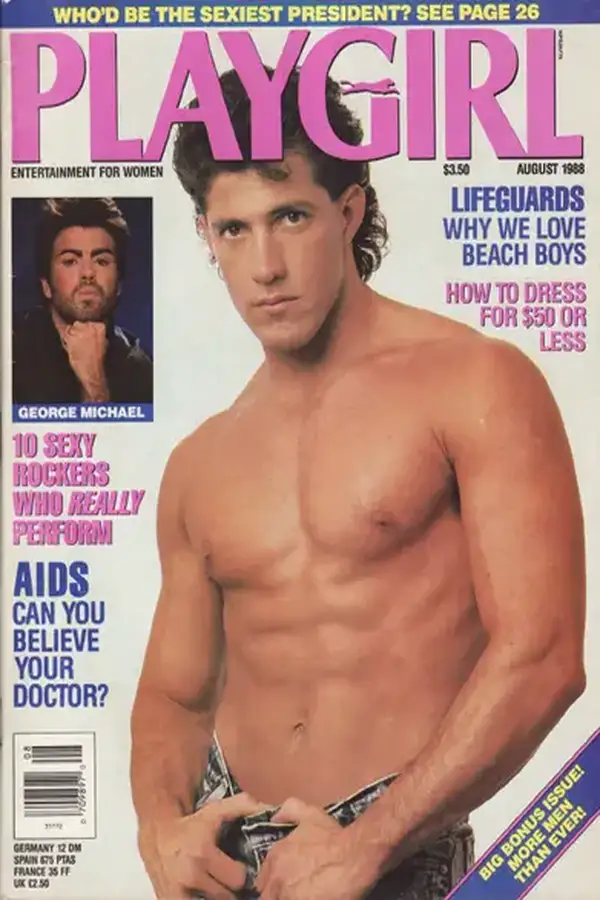 Playgirl August 1988 Cover