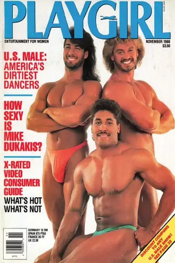 Playgirl November 1988 Cover
