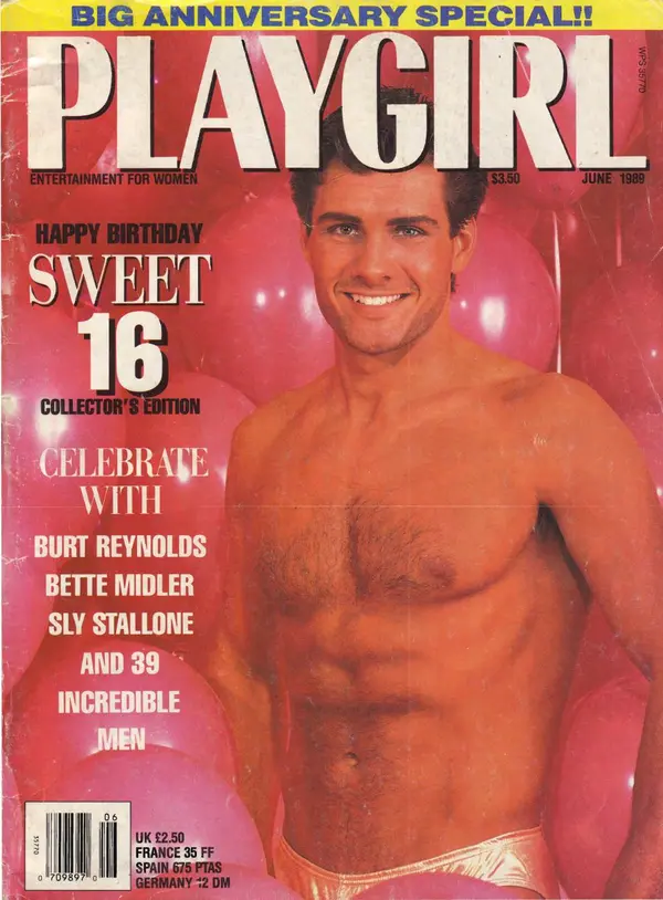 Playgirl June 1989 Cover