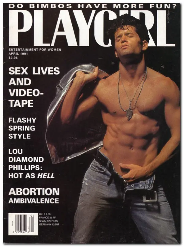 Playgirl April 1991 Cover