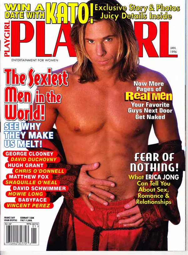Playgirl January 1996 Cover