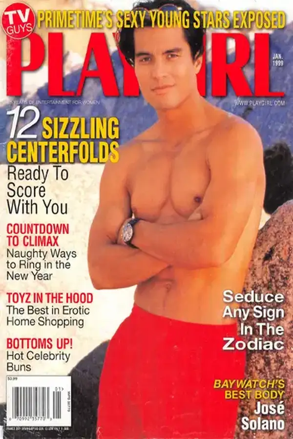 Playgirl January 1999 Cover