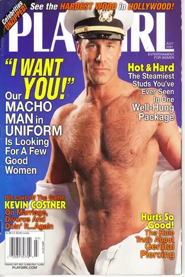 Playgirl July 2001 Cover