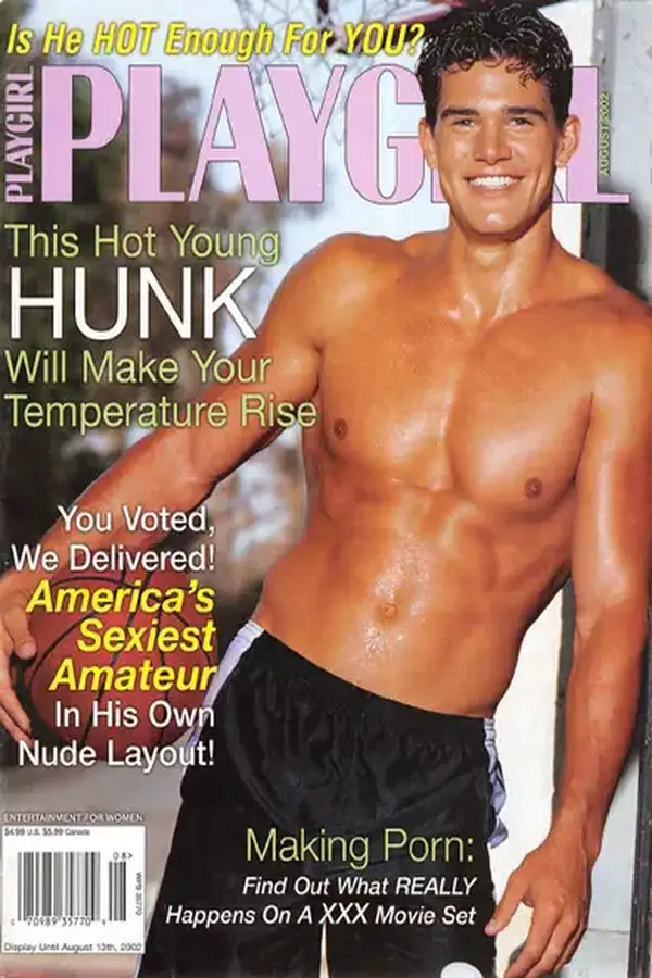 Playgirl August 2002 Cover