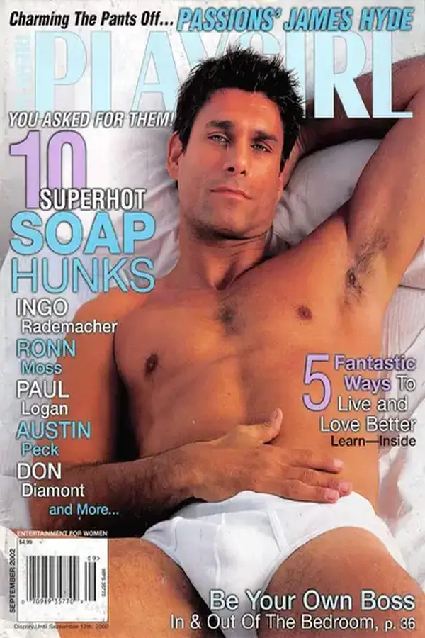 Playgirl September 2002 Cover