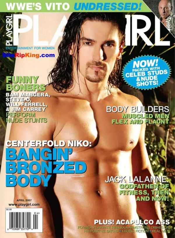 Playgirl April 2007 Cover