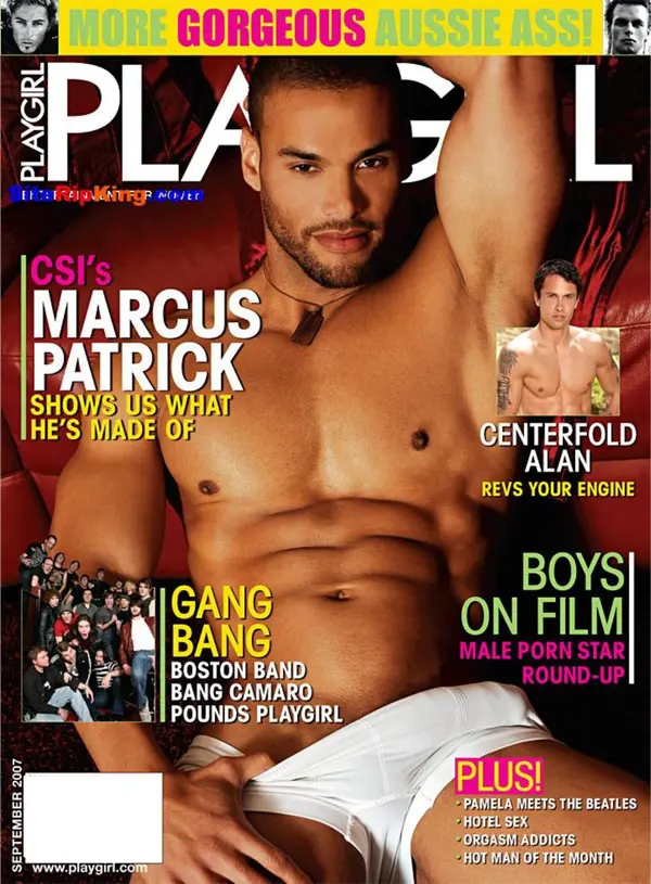 Playgirl September 2007 Cover