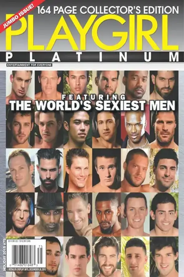 PLAYGIRL - December 2015 Cover