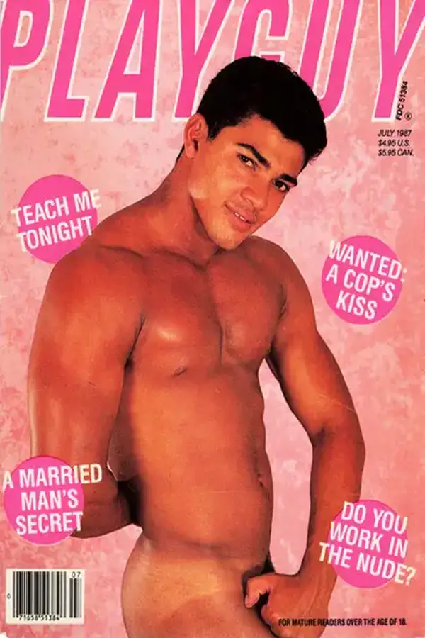 Playguy July 1987 Cover