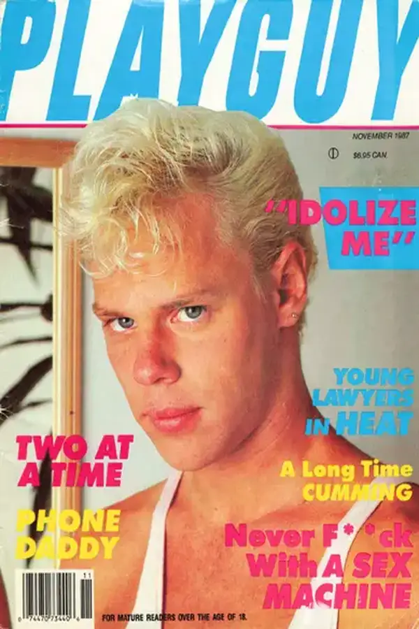Playguy November 1987 Cover