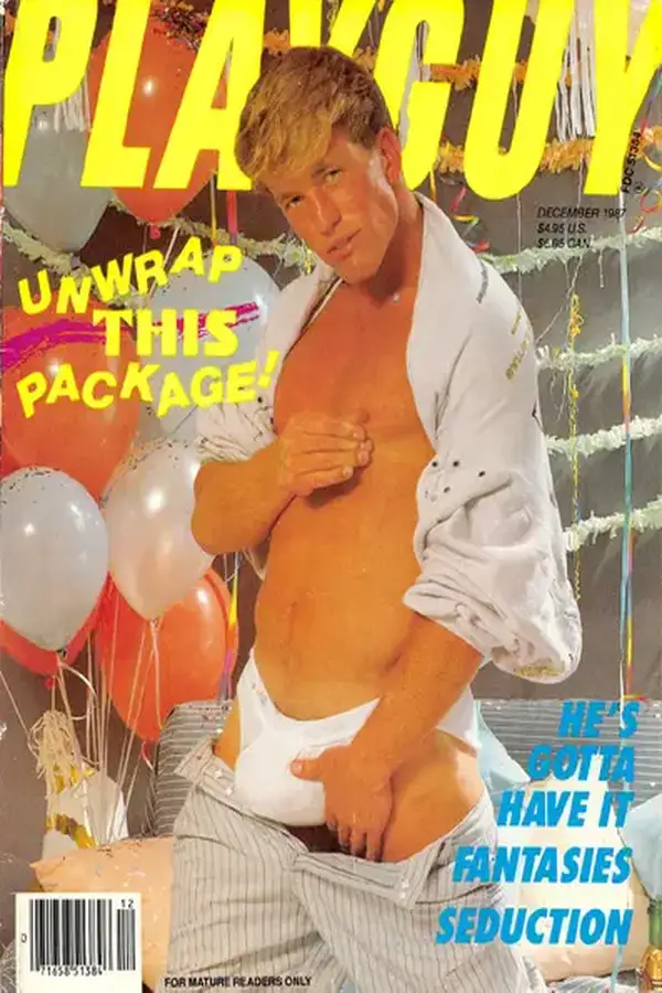 Playguy December 1987 Cover