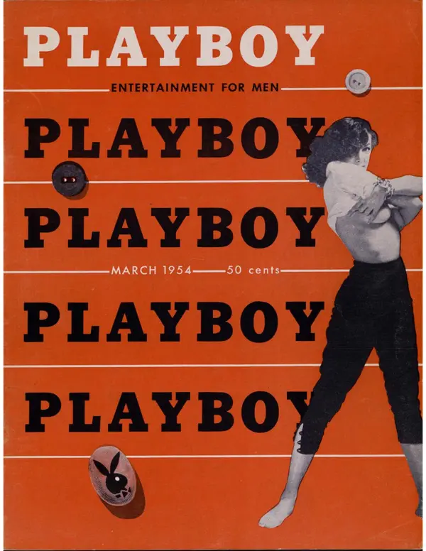 Playboy March 1954 Cover