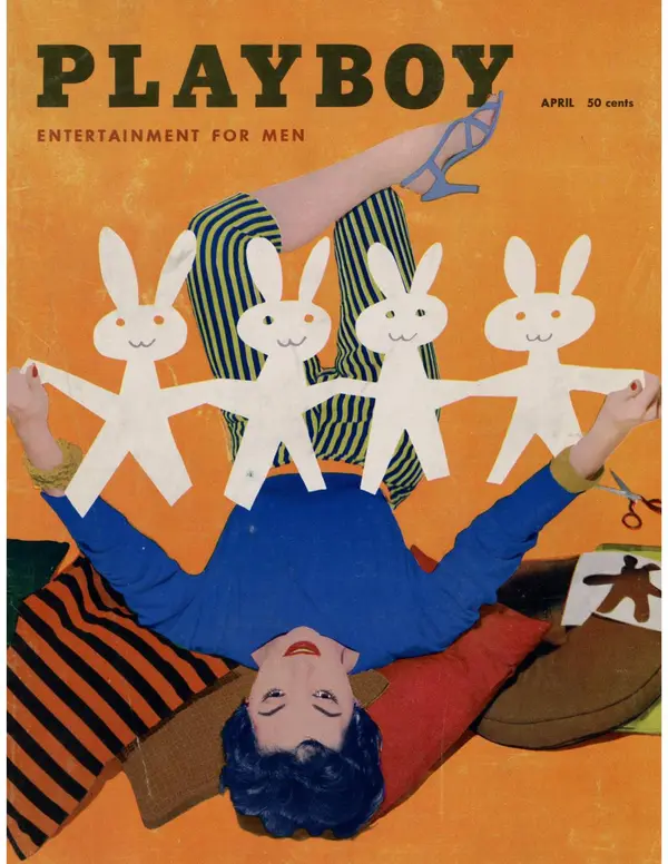 Playboy April 1955 Cover
