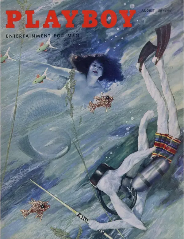 Playboy August 1955 Cover