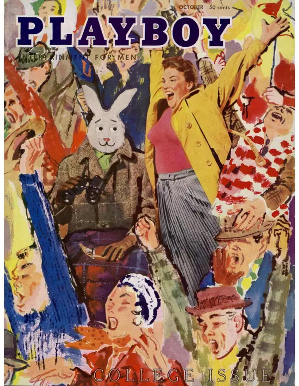 Playboy October 1955 Cover