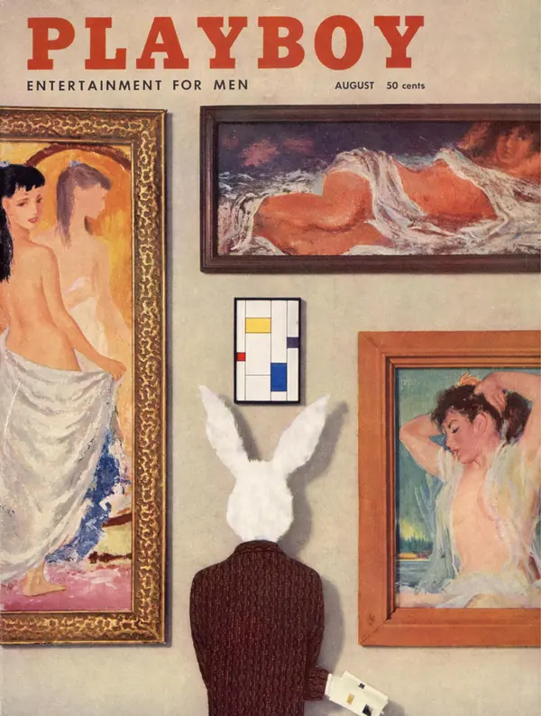 Playboy August 1956 Cover