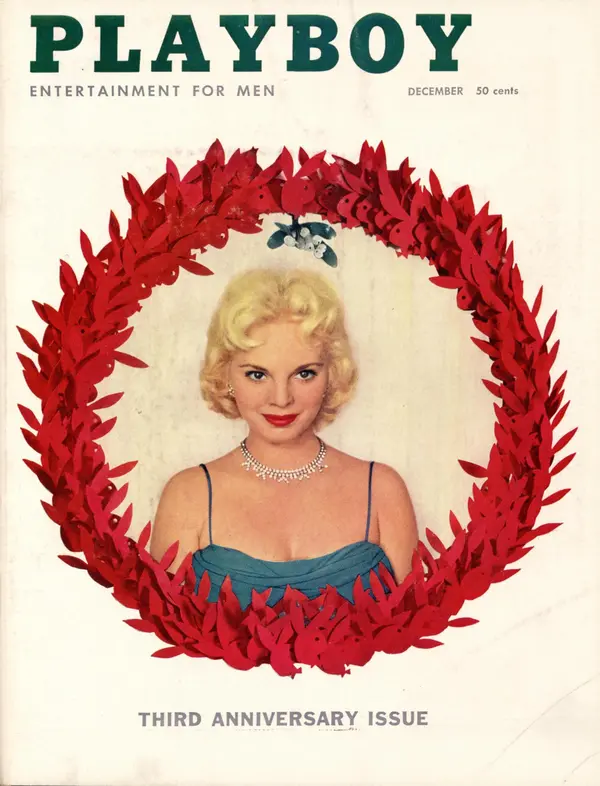 Playboy December 1956 Cover